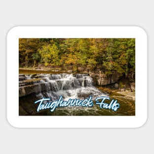 Taughannock Falls Tompkins County New York Sticker